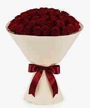 Букет 101 Бордовая роза Блэк Бакарра в Советске Тульской области