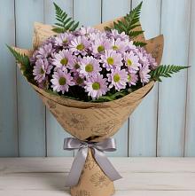 Букет цветов из:  Хризантемы #REPLACE_PRED# Советске Тульской области