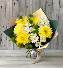 Букет цветов из:  Хризантемы в Советске Тульской области
