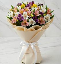 Букет цветов из:  Альстромерии в Советске Тульской области