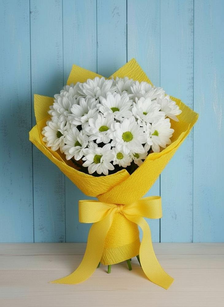 Букет цветов из: Хризантемы в Советске Тульской области