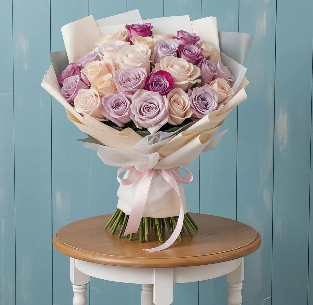 Букет цветов из: Розы в Советске Тульской области