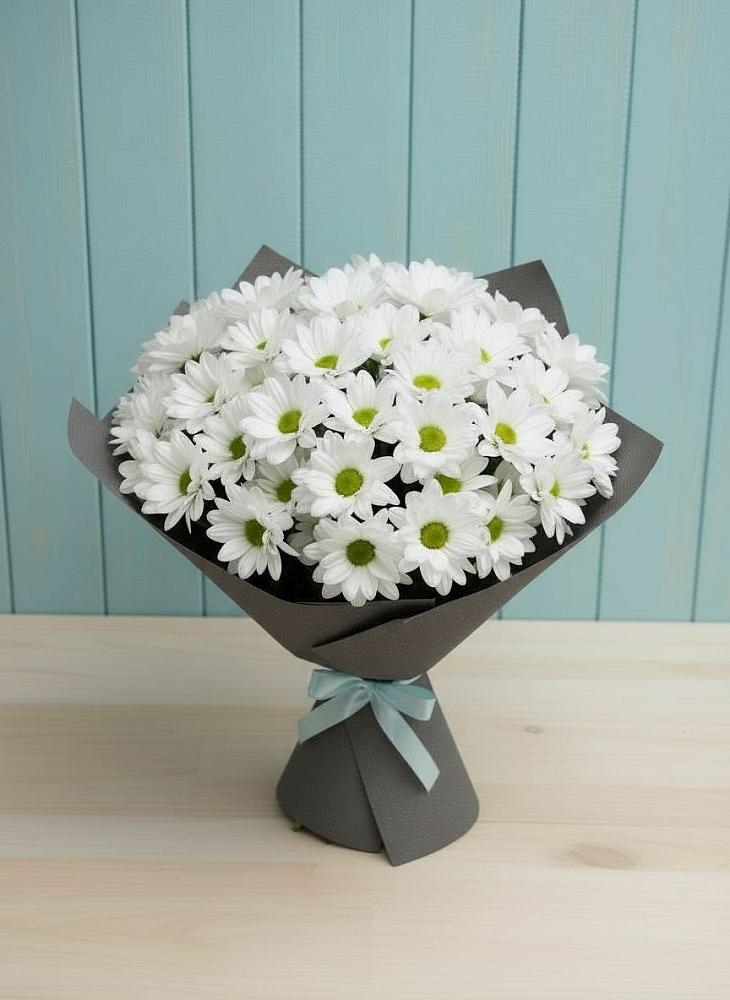 Букет цветов из: Хризантемы в Советске Тульской области