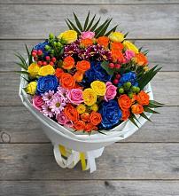 Букет цветов из:  Розы и Хризантемы в Советске Тульской области