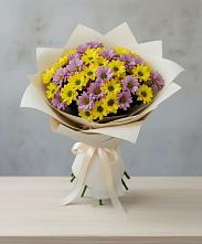 Букет цветов из:  Хризантемы в Советске Тульской области