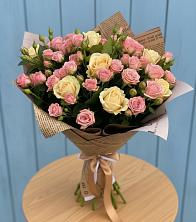 Букет цветов из:  Розы в Советске Тульской области
