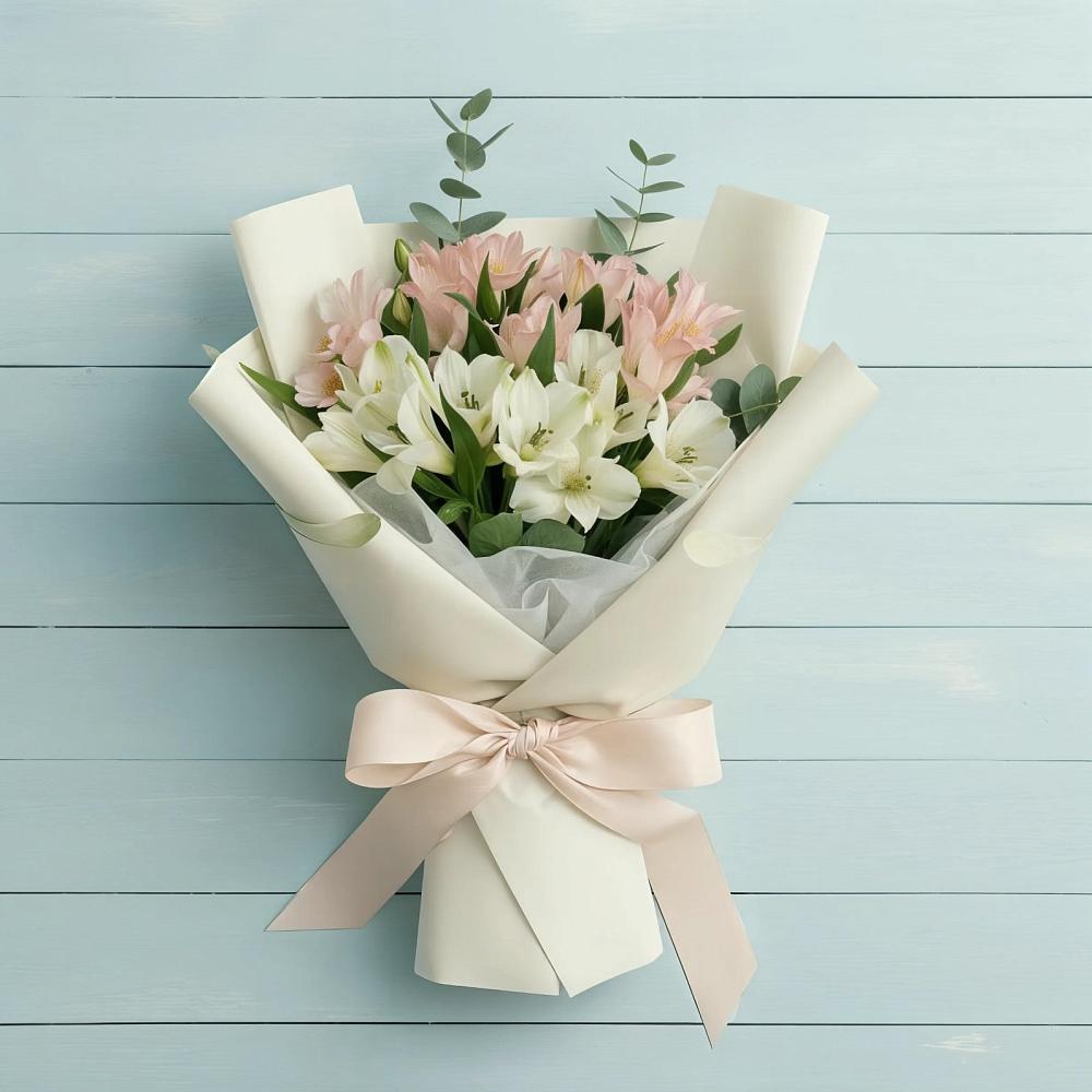 Букет цветов из: Альстромерии в Советске Тульской области