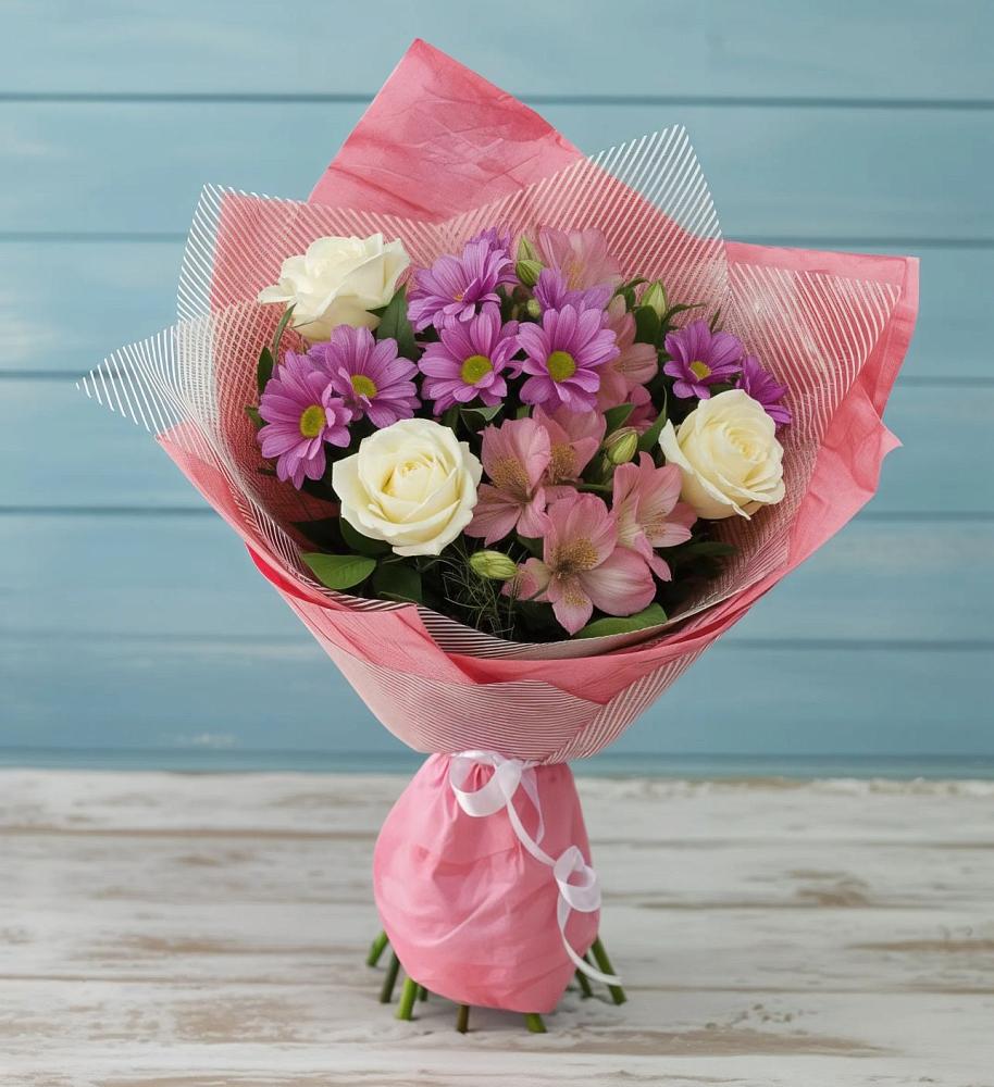 Букет цветов из: Герберы в Советске Тульской области