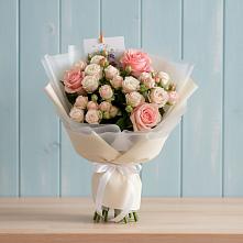 Букет цветов из:  Розы в Советске Тульской области