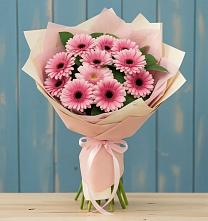 Букет цветов из:  Герберы в Советске Тульской области