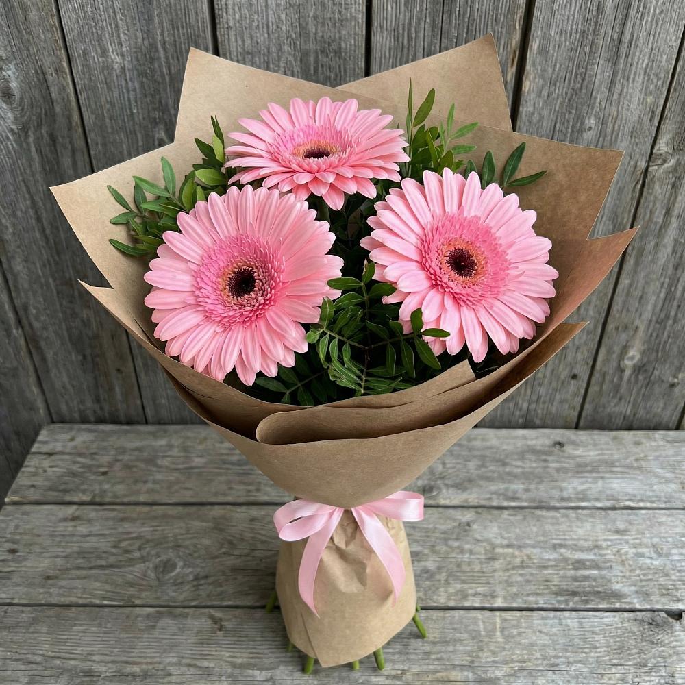 Букет цветов из: Герберы в Советске Тульской области